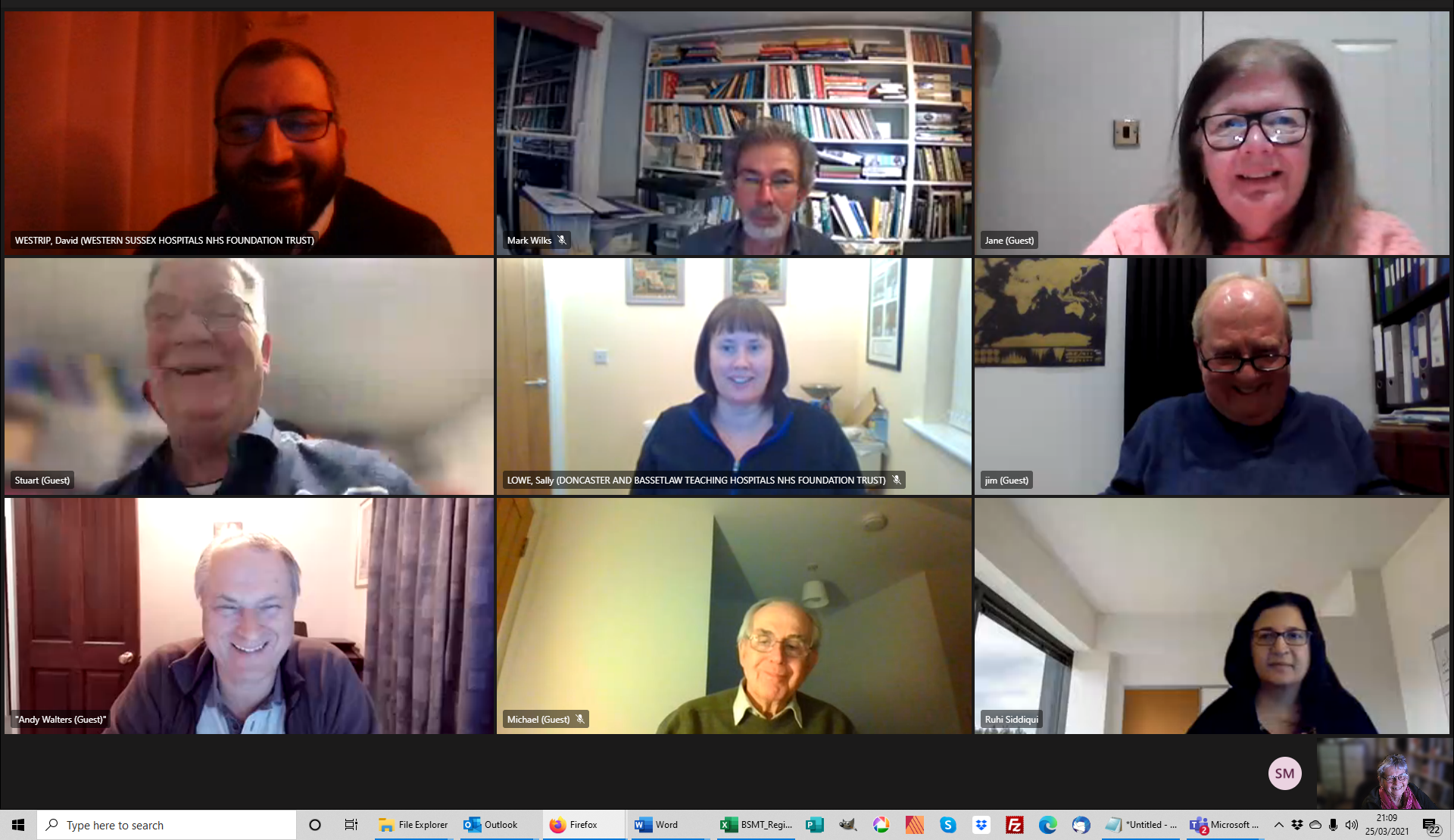 March 2021 Virtual Committee Meeting